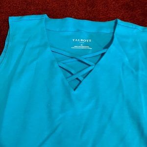 Talbots cotton tank
